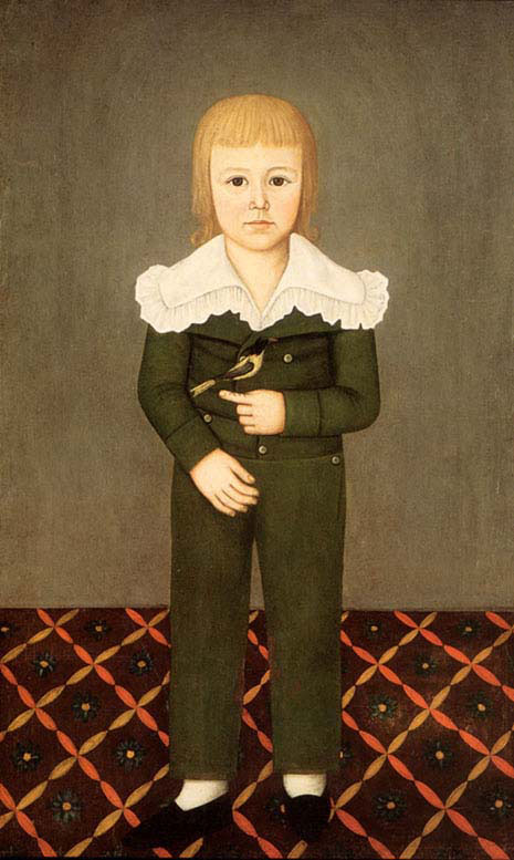 Boy with Finch